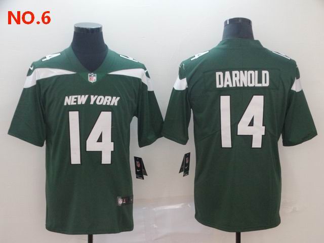 Men's New York Jets #14 Sam Darnold Jersey NO.6;